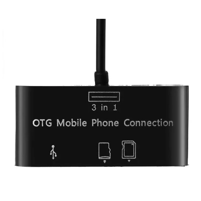 Кардридер USB 2,0 Micro SD TF MMC OTG Смарт-карта памяти адаптер для ноутбука USB 2,0 type C кардридер для Macbook Android PC