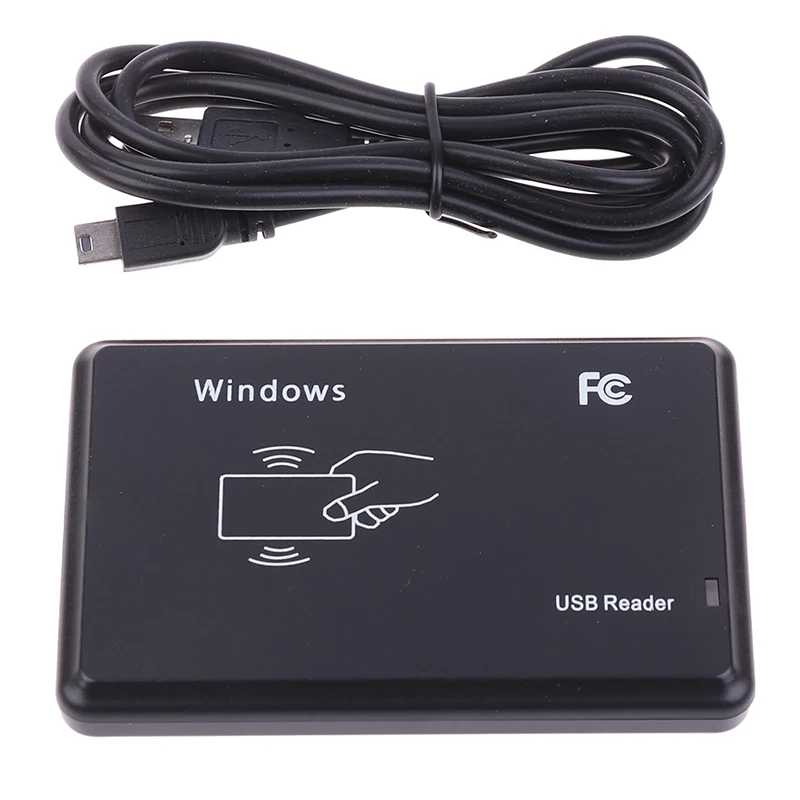USB порт EM4100 TK4100 125 кГц RFID ID бесконтактная чувствительность считыватель смарт-карт Поддержка оконная система