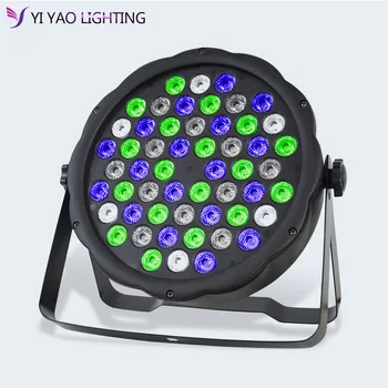 

Professional 54 RGBW PAR DMX Stage Lighting Effect DMX512 Master-Slave for DJ