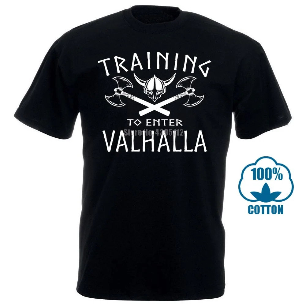 Обучение для входа в Valhalla T S до 6Xl Norse Odin Viking Thor Ragnarok 012916|Футболки| |