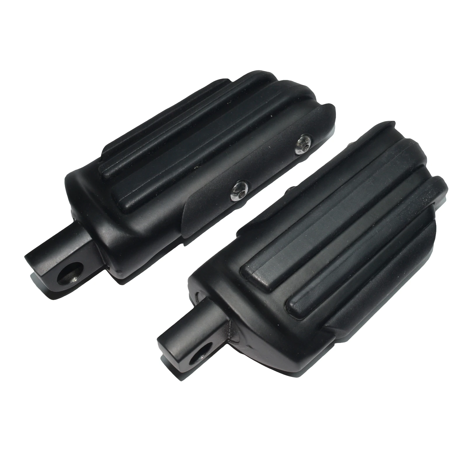 Male Mount Motorcycle Rubber Footrest Footpegs Floorboard For Harley Iron XL 883 1200 Street 750 500 Touring Custom Dyna Softail - Цвет: 10