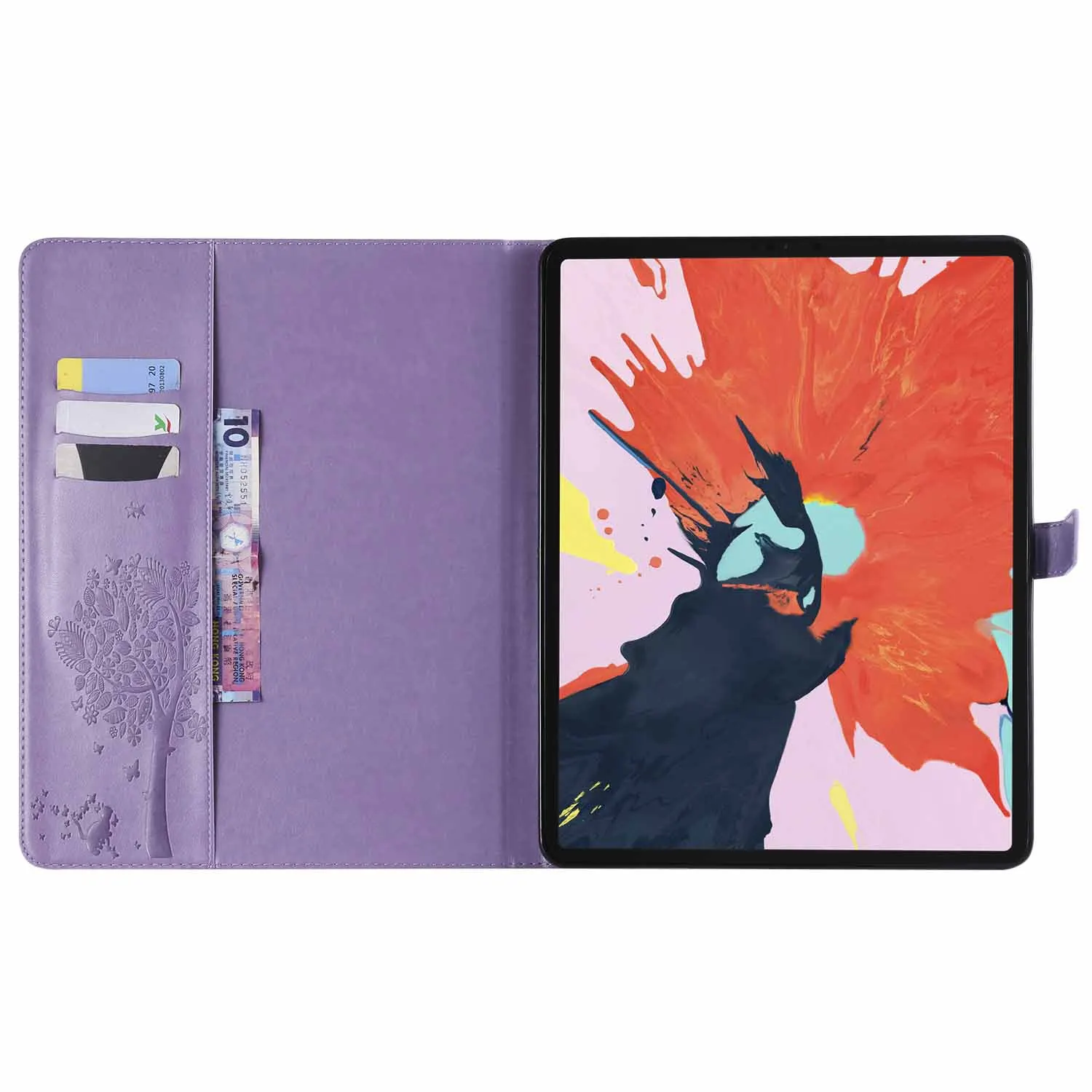 

New Cute Tree and cat Tablet Case for For Ipad Pro 11 inch 2018 Fundas Smart Sleep Wake Bag Stand Cover A1979 A1980 A1934 A2013