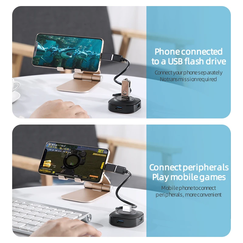 Joyroom USB Hub 3 0 Hub USB 2 0 Adapter 4 Ports Speed Multiple usb3 0 5