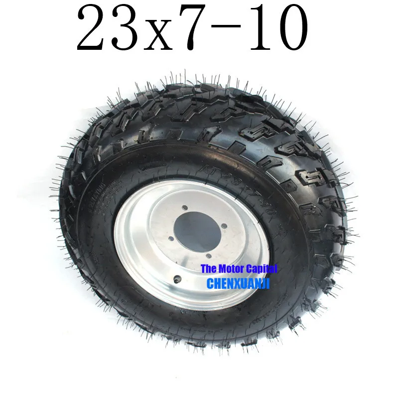 Горячая хорошего качества картинг детская коляска ATV UTV 23X7-10 дюймов бескамерное колесо шины