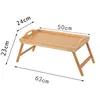Computer Desk Window Tatami Table Foldable Laptop Stand Breakfast Plate Bed Tray Cozy Bedside Bay Room Desks Bedroom Furniture ► Photo 3/6