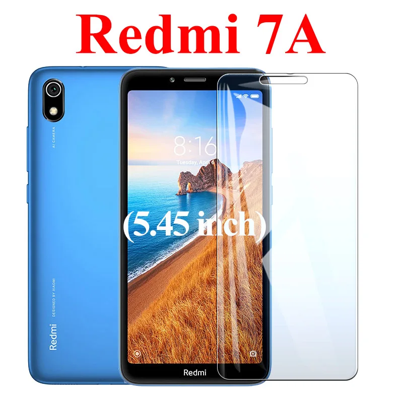 Защитное стекло для Xiaomi Redmi 7a Note 7 Pro, Защитная пленка для экрана Xiomi Redme 7 s a Armor Xiami Note7 s a7 Armor Xomi Sheet - Цвет: Redmi 7a
