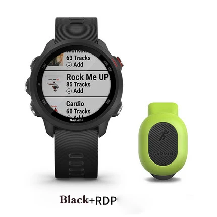 Garmin Forerunner245 Спортивная одежда для плавания бег Пульс фитнес музыка gps Функция Часы музыка версия - Цвет: option 1