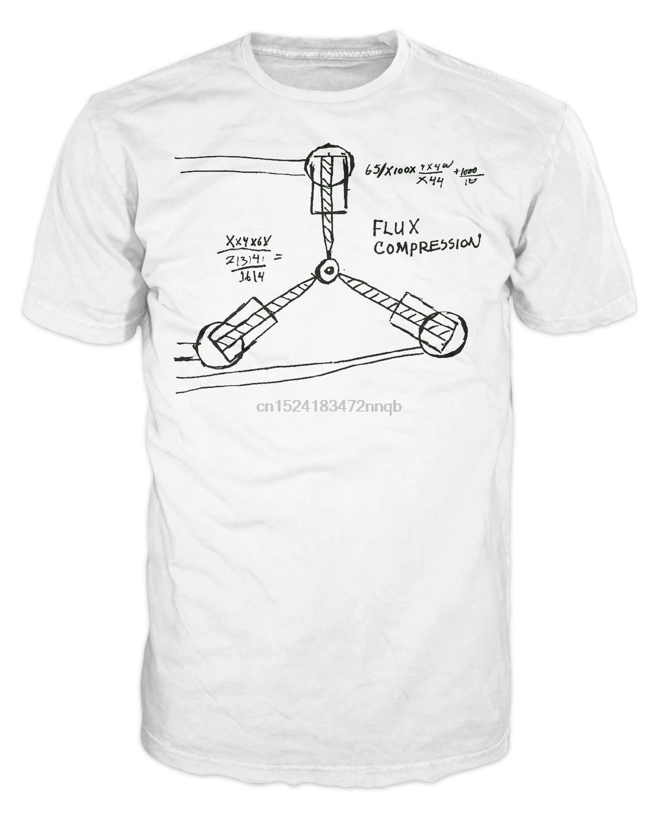 

Hot sale Free shipping Flux Capacitor Funny 80s Back to the Future Marty McFly DeLorean T-shirt
