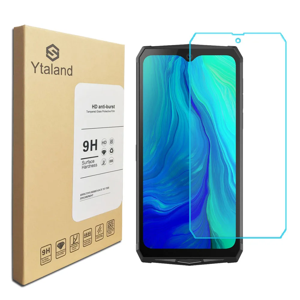 Ytaland для Blackview BV9100 закаленное стекло 2.5D 0,3 мм толщина 9H+ Жесткая Защитная стеклянная пленка для экрана