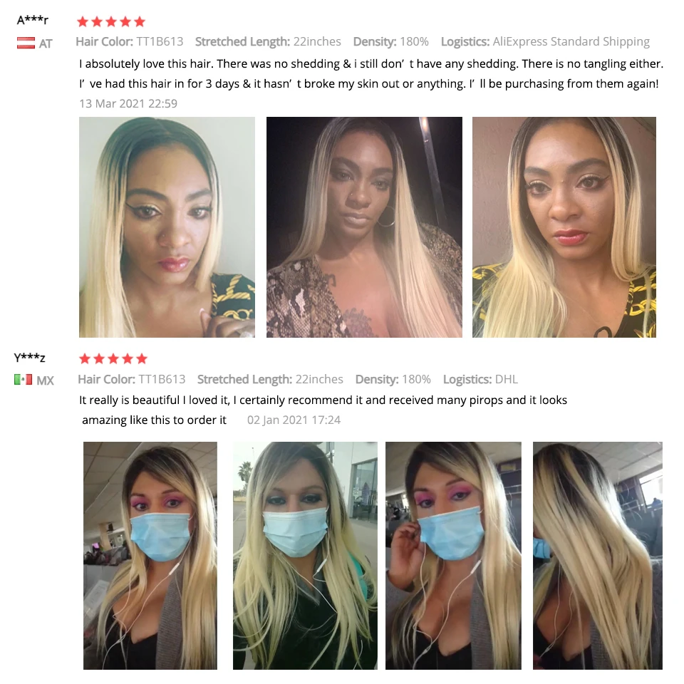 Рисунок 5 - Парики из человеческих волос Remy Forte