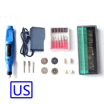 

AC 220V Electric Mini Grinder Polishing Tool Carving Machine Set For Metal Glass