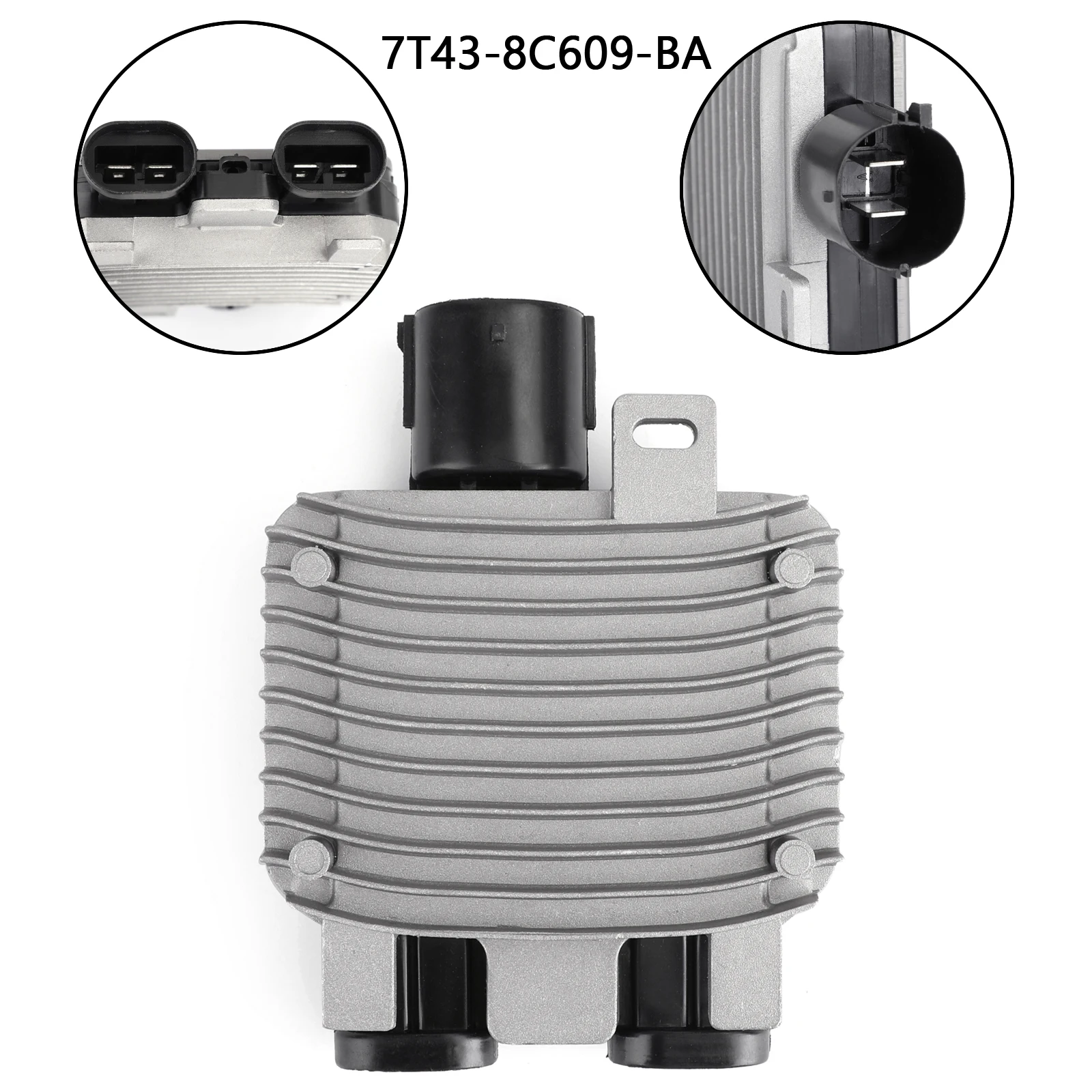 Areyourshop 7T43-8C609-BA радиатор охлаждающий модуль управления вентилятором для Volvo S60 для Ford Galaxy двигатель Радиатор Вентилятор охлаждения автомобиля часть