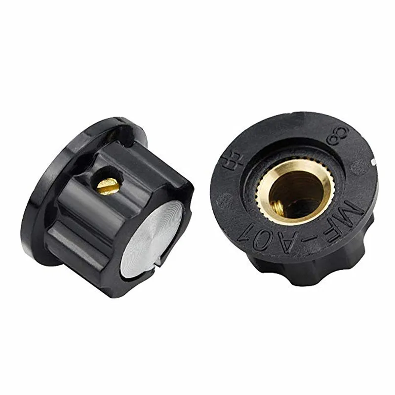 10 шт. MF-A01Potentiometer ручка крышка внутренний 6 мм поворотный переключатель бакелит WH118 WX050
