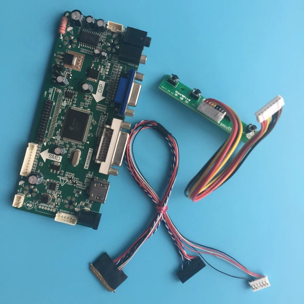 Комплект для LP173WF1(TL)(D1) DVI HDMI 40pin M.NT68676 LG дисплей 17 3 &quot1920X1080 панель контроллера