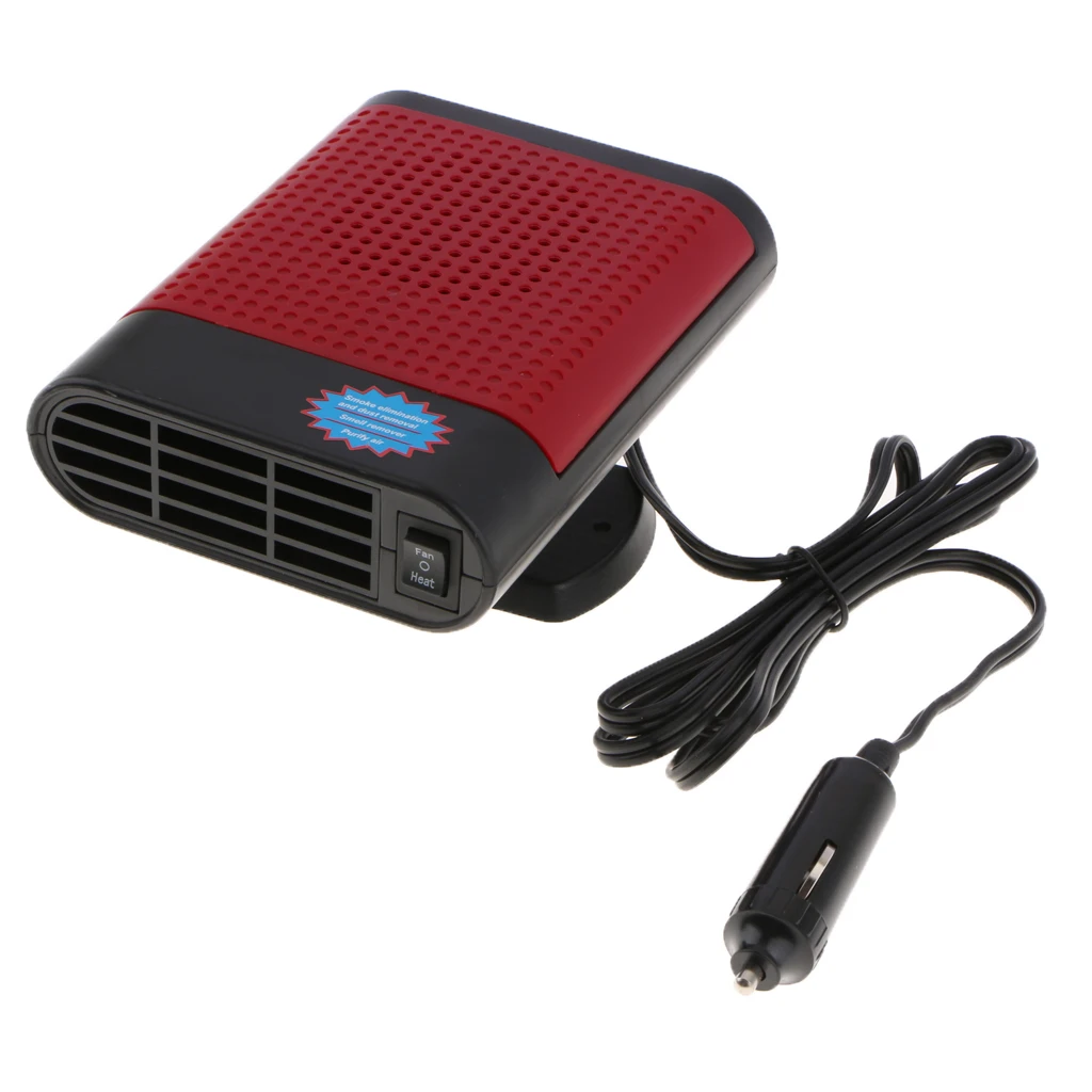 12V 150W фары для автомобиля Миниатюрный вентиляторный отопитель с сушилка и охладитель Вентилятор охлаждения Demister - Цвет: Grey