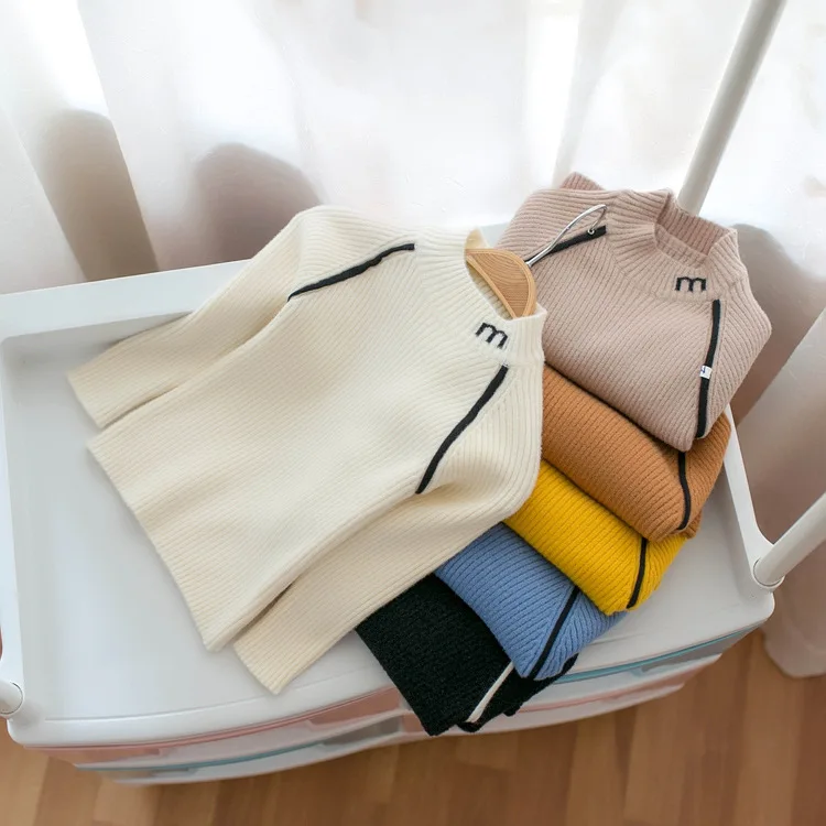 Mmtkids/Новинка года; детская одежда; Детский свитер для мальчиков и девочек; Базовая рубашка; свитер; H831