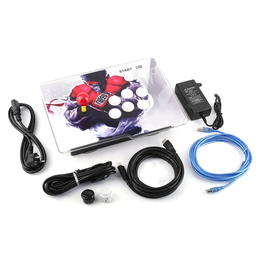 

Multi-game 846 Game in One Professional Design Family Box with Single Joystick Home Game Machine with Black Dragon Pattern