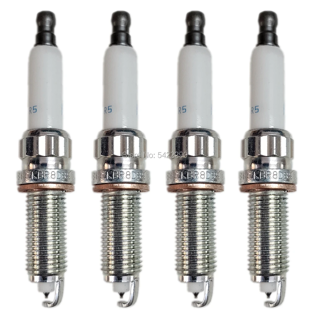 4pcs 12120039664 Iridium Spark Plug Fit For Bmw E84 F25 E89 F10 F11 F32
