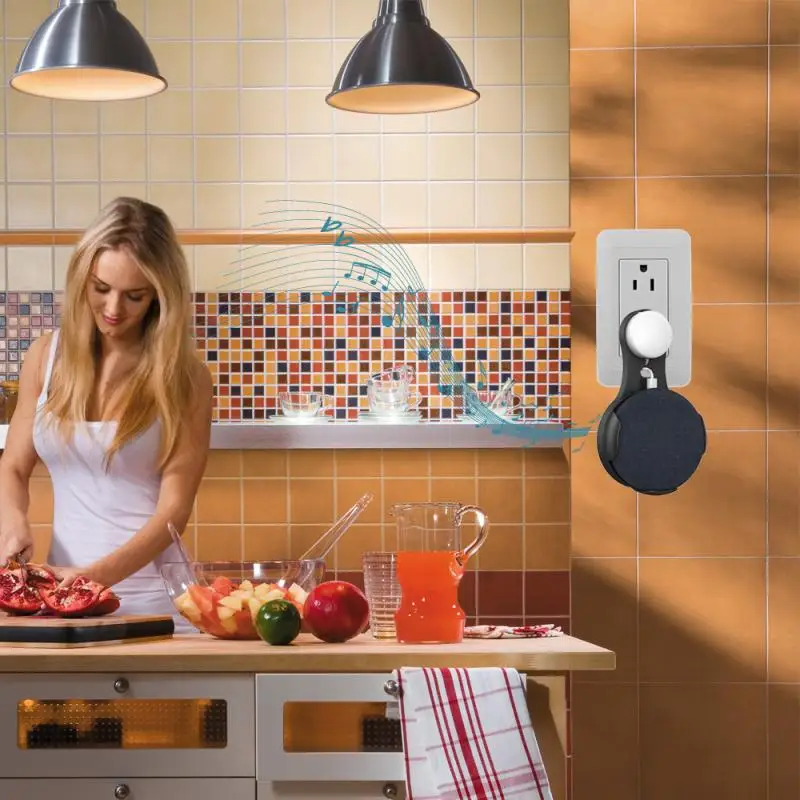 Для Google Home мини голосовые ассистенты Настенный Держатель крючок-вешалка подставка ручка