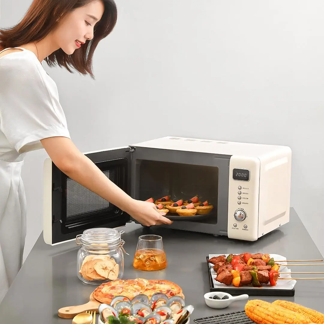 YOUPIN OCOOKER CR-WB01S 700 Вт/20л барбекю микроволновая печь для гриля функция радиационной защиты микроволновая печь