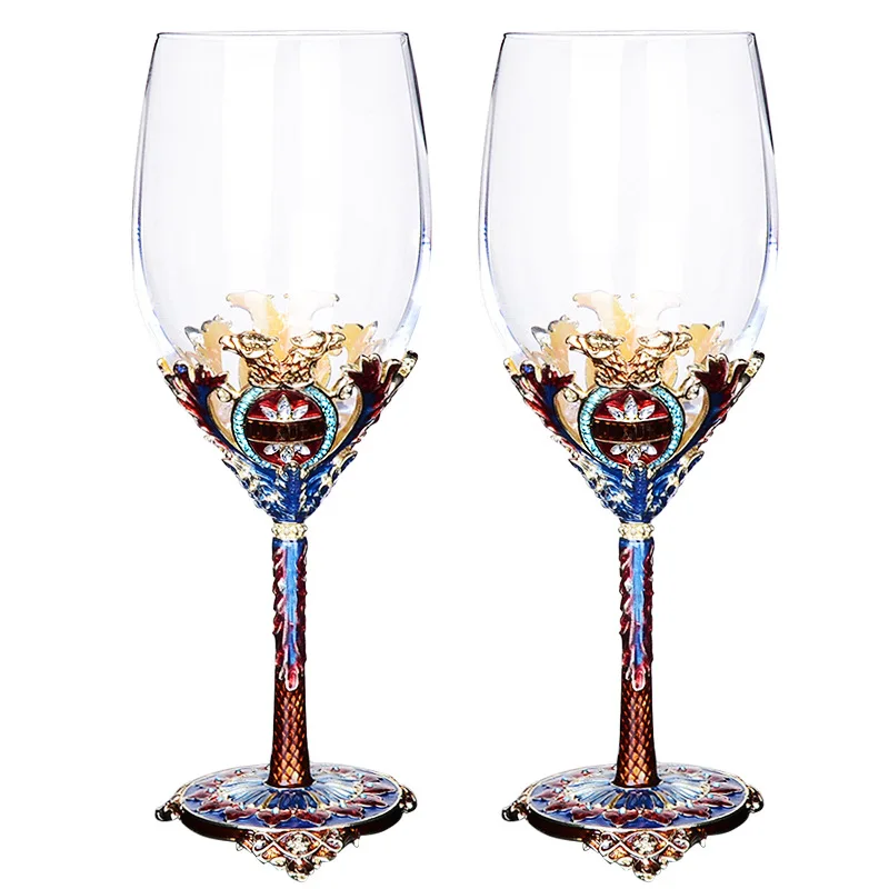 Goblet Creative Red Wine Set Wedding Birthday Party Supplies Gift Anniversary Crystal Wine Glasses Wine Glass Christmas