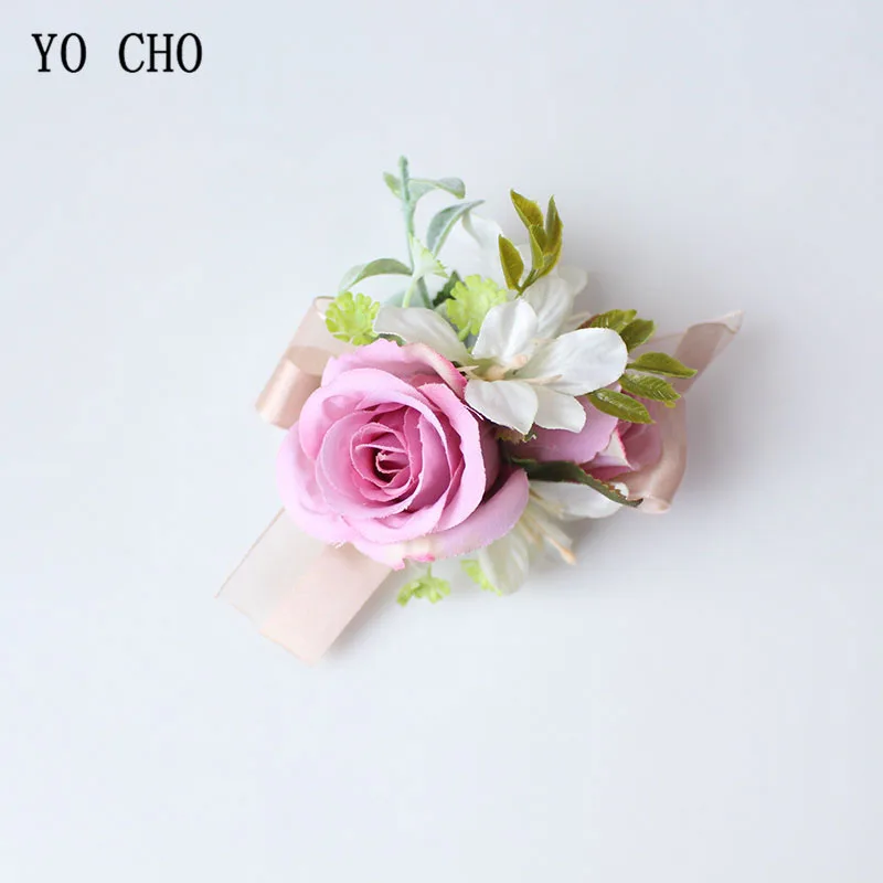 Wrist flower bracelets for bridesmaids (47)