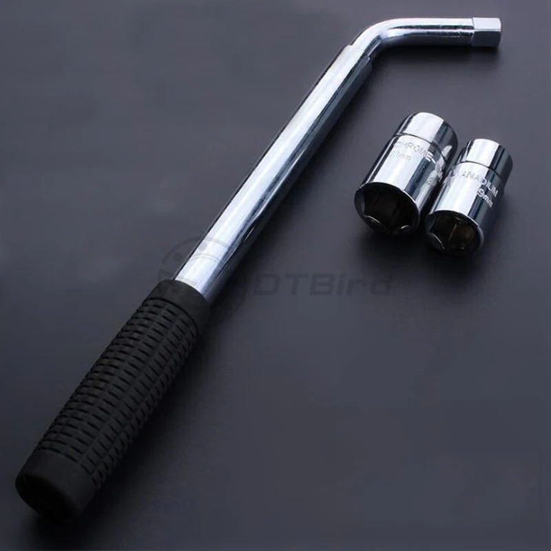 Telescoping Lug Wrench Spanner Lug Wheel Wrench With Sockets Wrench Car Repair Tools 17/19, 21/23mm
