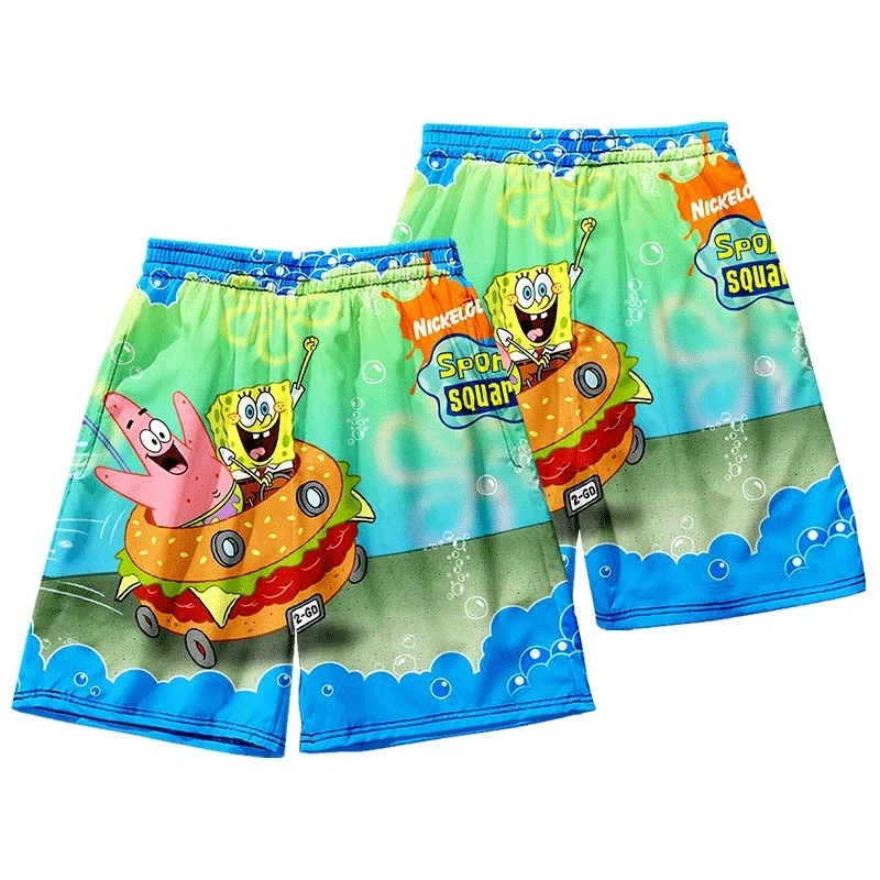 3D Anime Patrick Star Board Shorts Trunks Summer New Quick Dry Beach Swiming Shorts Men Hip Hop Short Pants Beach clothes casual shorts