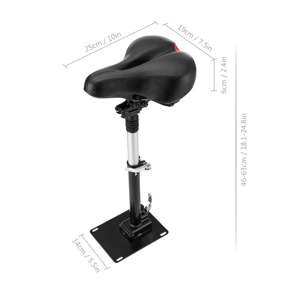 

Electric Skateboard Saddle for Xiaomi Mijia M365 Scooter Foldable Height Adjustable Shock-Absorbing Folding Seat Chair