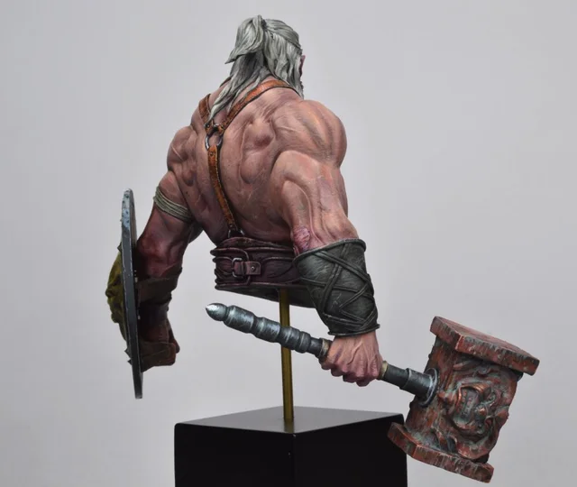 1/10  Resin Model Bust GK，Male role， Unassembled and unpainted kit 4