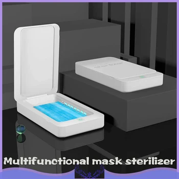 

UV Cell Phone Sanitizer Portable Smartphone Toothbrush Jewelry Watch Mask Sterilizer Phone Disinfectant UV Light Cleaner