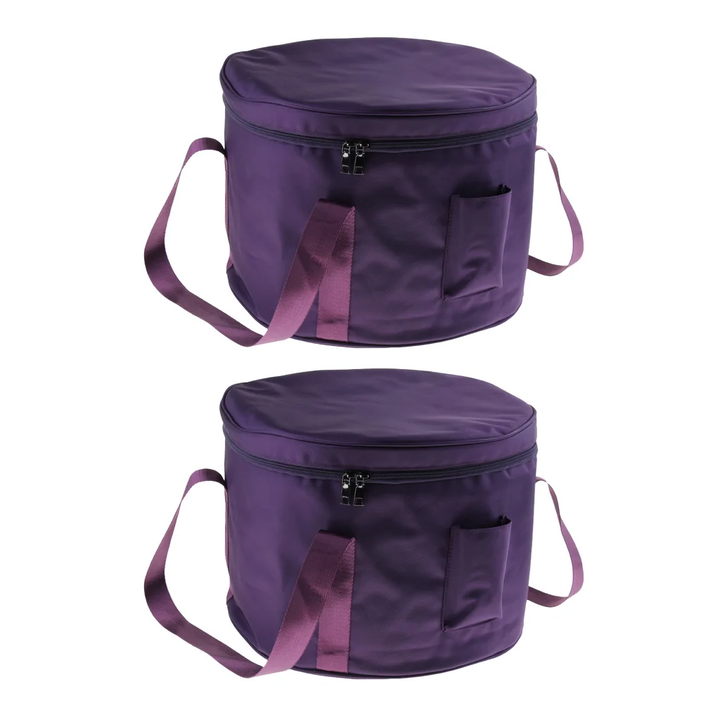 

14 Inch Purple Color Carrying Case Bag For Putting Crystal Singing Bowl (Pack of 2)