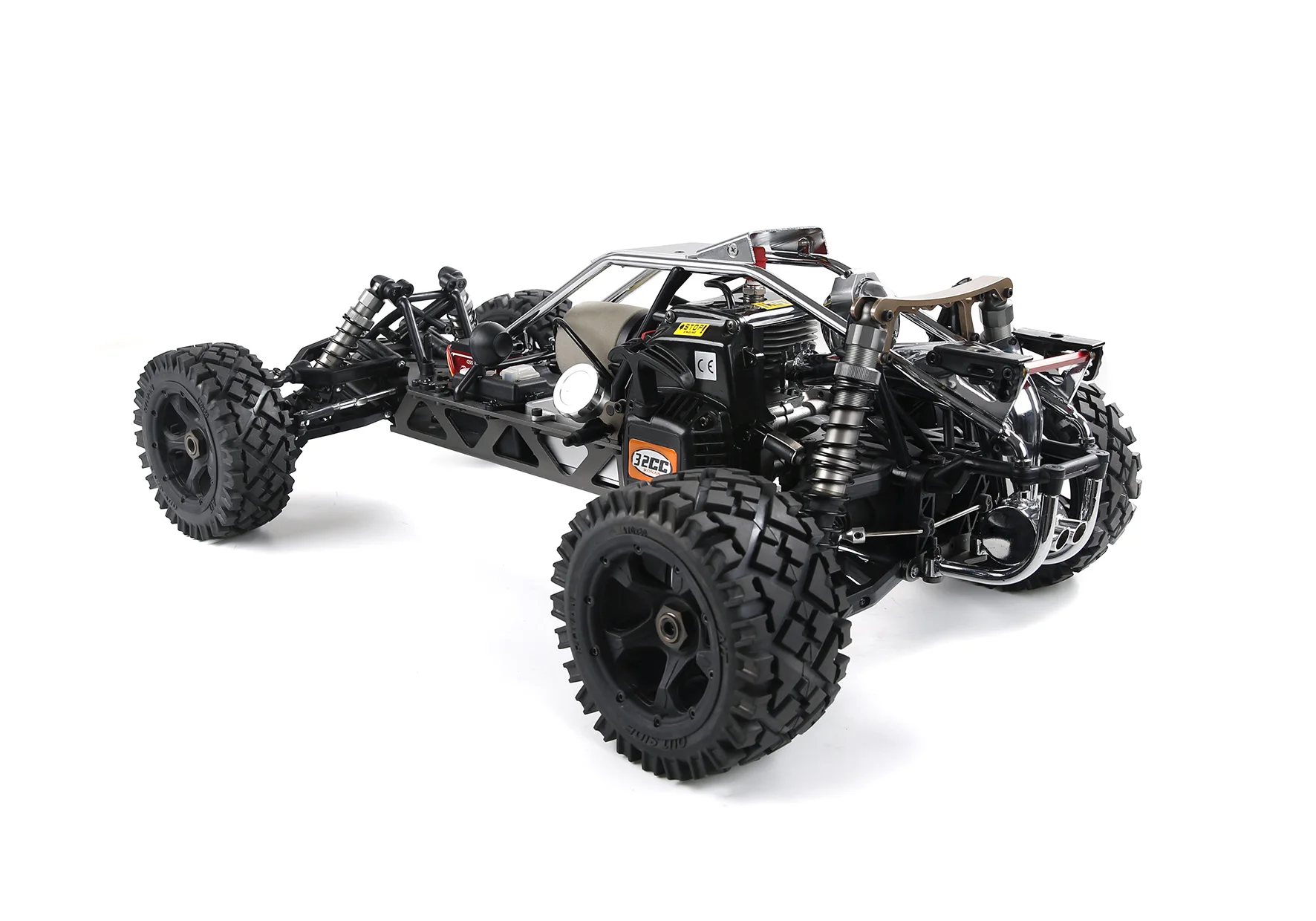 SS глушитель выхлопа Pip/настроенная труба для 1/5 Th RC газовая модель автомобиля/настроенная труба до 1 л.с. больше мощности для BAJA 5B