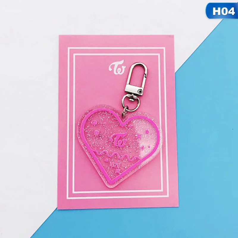 Kpop Heart Shaped Keychains (All groups)