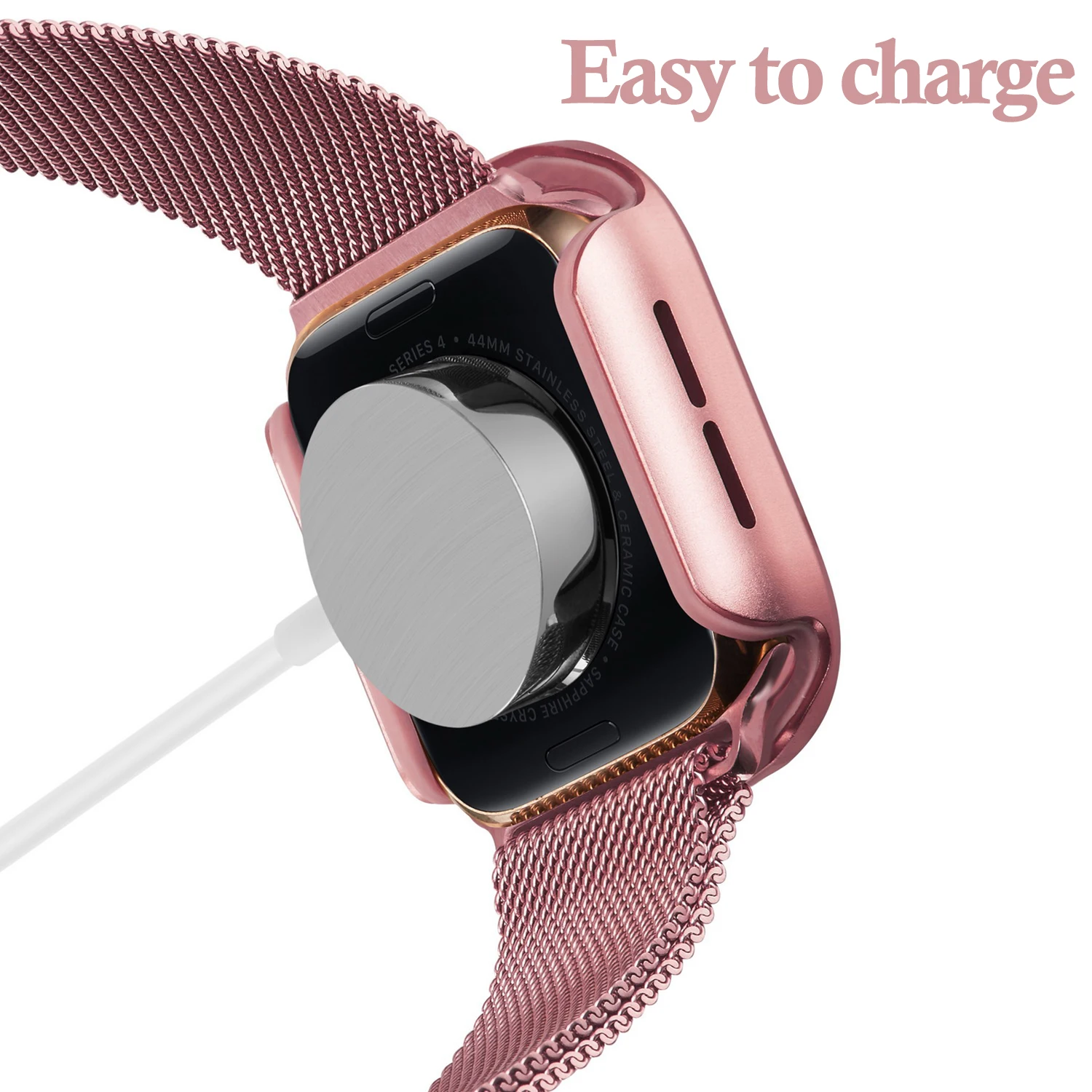 Тонкий чехол для часов Apple Watch, чехол 5 4, мягкий прозрачный ТПУ+ защита из сплава для iWatch series 4 5 44 мм 40 мм