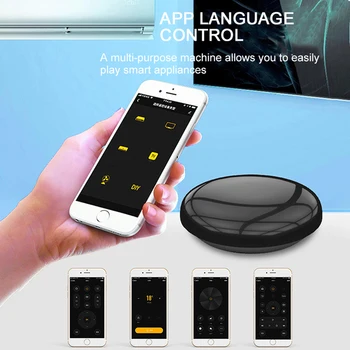 

Universal WiFi Smart IR Remote Controller Intelligent Smart Home Controllerair For Conditioner TV Set-Top Box Electric Curtain