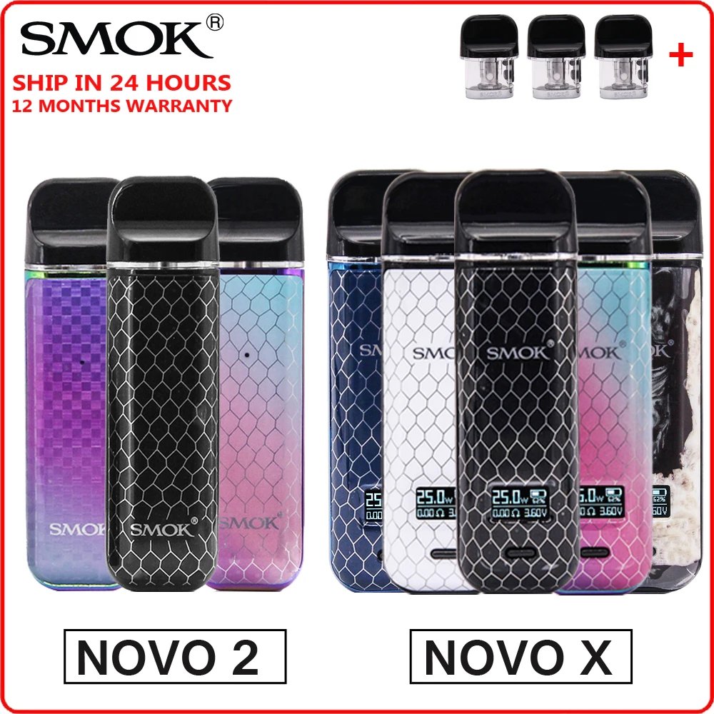 Оригинальный набор SMOK Novo X для свежего вейпинга Противоударная мини-ручка с