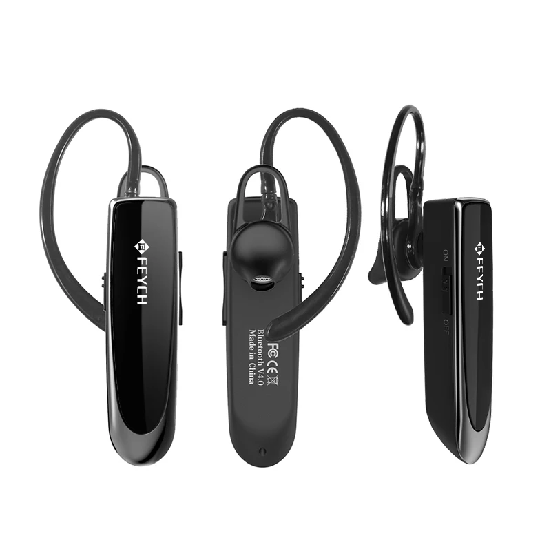 New Bluetooth Earphones Handsfree Headset 22H Music Playing Driving Headsets with HD CVC 6 0 Mic for iPhone Xiaomi Android