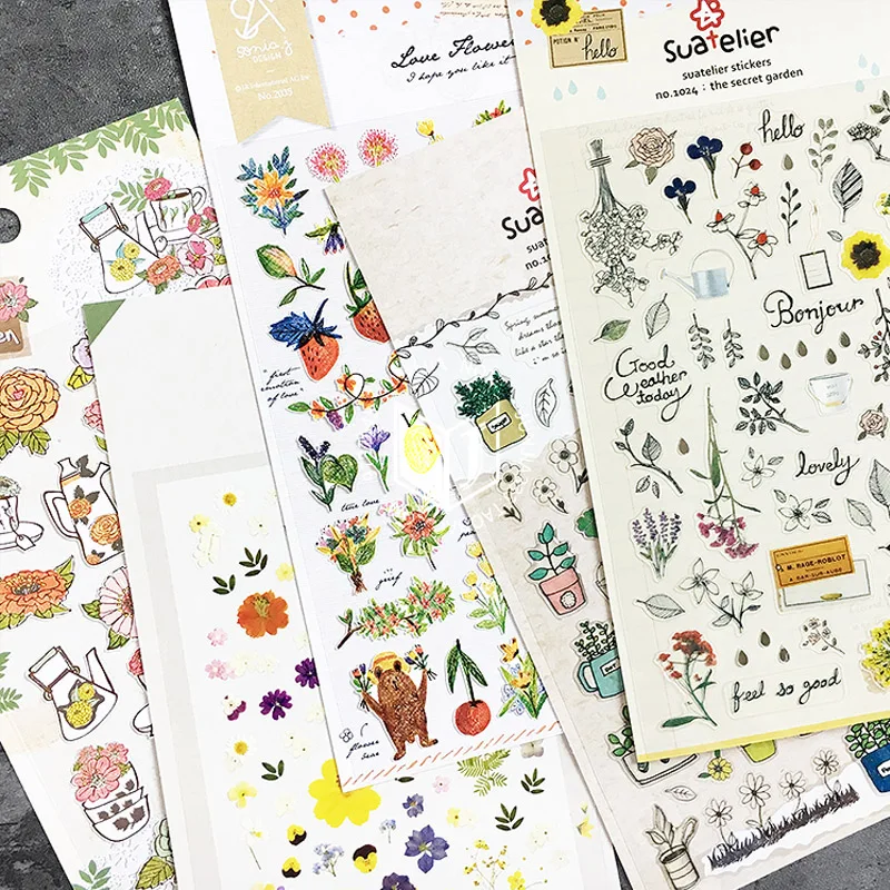 Соня ежедневно мультфильм бумажная наклейка для творчества декоративный