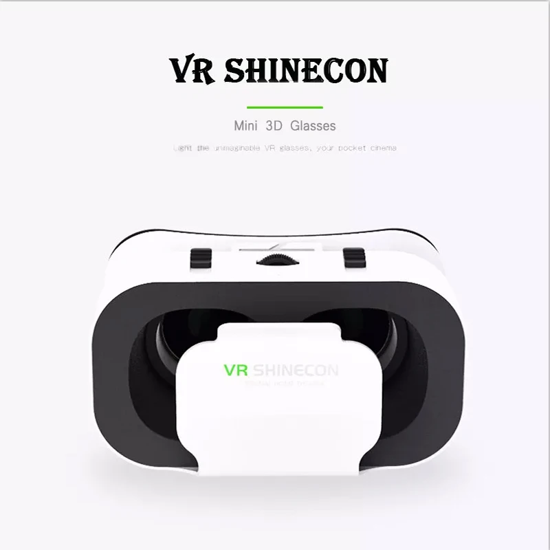 Очки виртуальной реальности Tiptopn Mini VR 3D для смартфонов 4 7 6 0 дюймов|3D очки