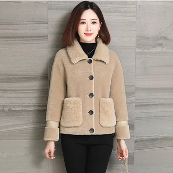 

Lady Winter Coats With Pockets Womens Warm Autumn Faux Splice Zipper Coat Jacket Outerwear Jackets Coat #1016