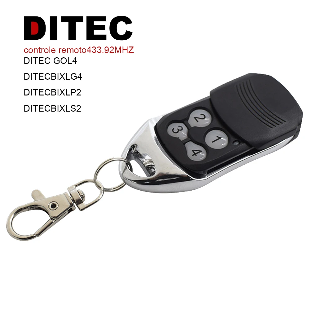 Пульт дистанционного управления для гаража DITEC GOL4 BIXLG4 BIXLP2 BIXLS2 433 92 МГц пульт