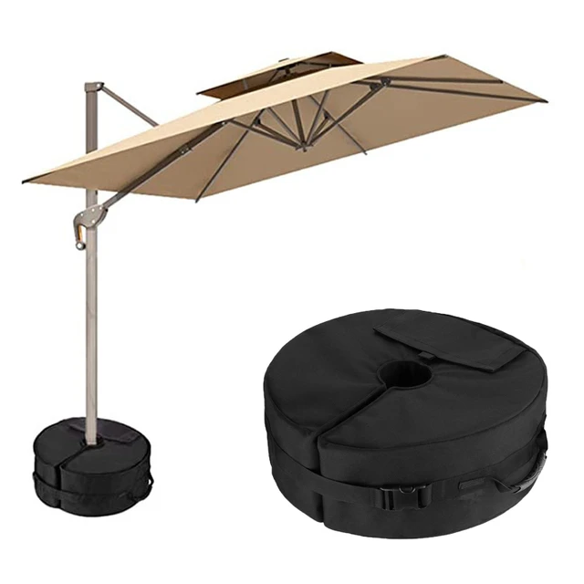 Homokzsákok Állvány Alap Napernyő Súlytáska Esernyő Időjárásálló Nagyteljesítményű Kültéri Terasz Tengerparti Tartozékok - Image 4