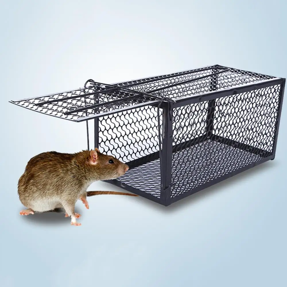 

Reusable Rat Trap Heavy Duty Mouse Pest Animal Mice Hamster Cage Control Bait Rodent Repeller Catch MouseHamster Mouse Trap
