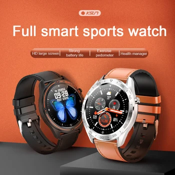 

KSUN KSR918 Smart Watch Pedometer Blood Pressure Heart Rate Multi Function Professional Watercolor Screen Sports Smart Bracelet