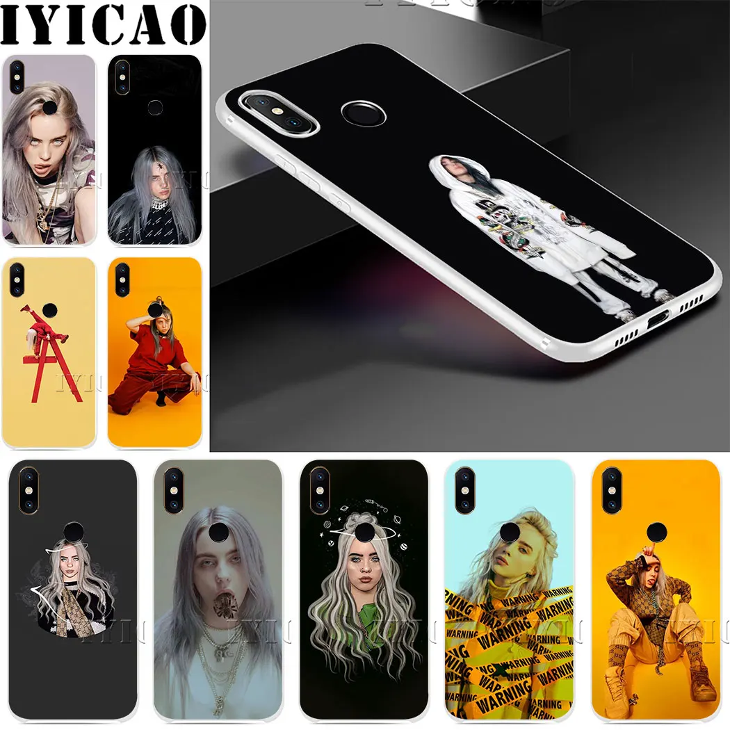 Billie Eilish Khalid, Жесткий Чехол для Redmi 8A 6A 4A S2 Note 7 3 4 4X6 5 Pro 5A Prime Plus для Redmi Go