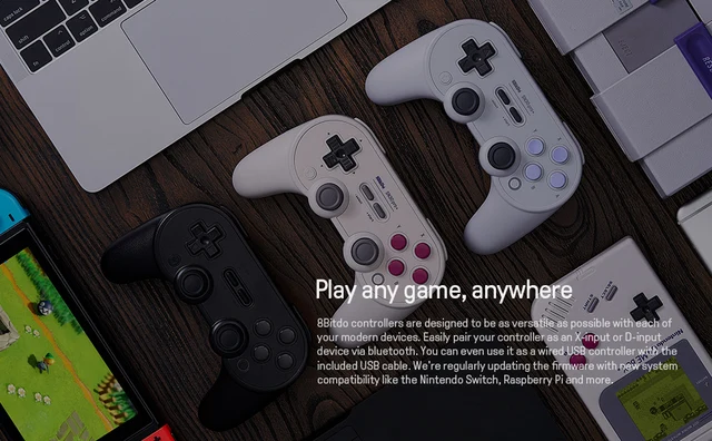 ▷ Chollo Mando 8Bitdo SF30 PRO inalámbrico para Nintendo Switch y PC por  sólo 28,68€ con cupón descuento