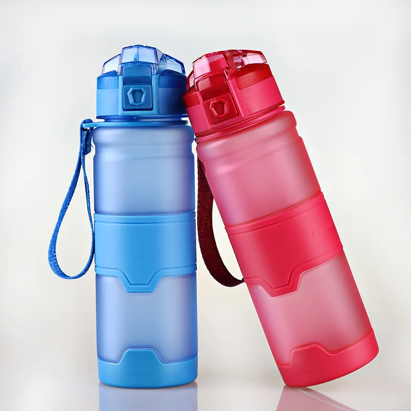 

Tritan Outdoor Bottle Environmental Protection Children Plastic Cup Elastic Cover Motion Kettle Student Portable Bottle