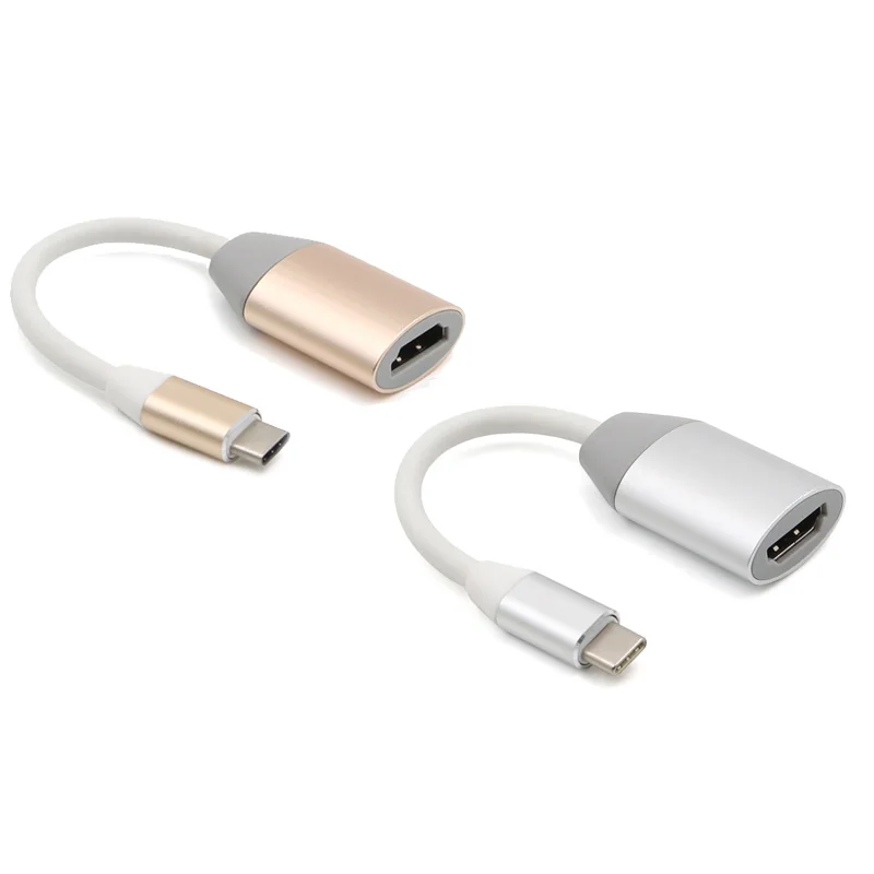 USB C 3 1 Type C To HDMI Converter Adapter Cable For Macbook Laptop Computer Designed 5