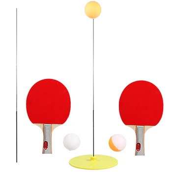 

Ping Pong Rackets and Balls Base Training Practice Set Outdoor Or Indoor Exercise Table Tennis Trainer